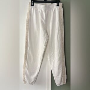 Spiritual gangster off-white sweatpants medium LOVE is the ANSWERin Sides NWOT